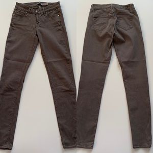 Paige Verdugo Jegging Pants/Jeans Gray Size 25